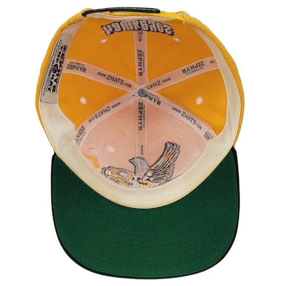 Iowa Hawkeyes Snapback Ball Cap Football Baseball Hat Big Logo Wool Blend Zephyr - Picture 5 of 7